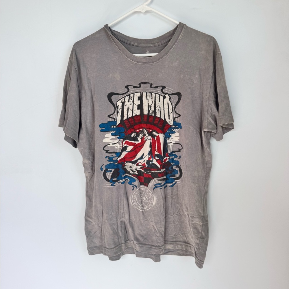 The Who Rock & Roll Hall Of Fame Mens T-Shirt Size Large